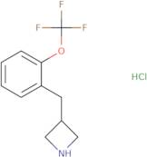 3-{[2-(Trifluoromethoxy)phenyl]methyl}azetidine hydrochloride