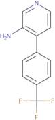 4-[4-(Trifluoromethyl)phenyl]pyridin-3-amine