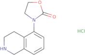 3-(1,2,3,4-Tetrahydroisoquinolin-5-yl)-1,3-oxazolidin-2-one hydrochloride
