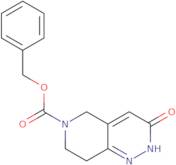 benzyl 3-oxo-2,3,7,8-tetrahydropyrido[4,3-c]pyridazine-6(5h)-carboxylate