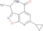 6-Cyclopropyl-3-(propan-2-yl)-[1,2]oxazolo[5,4-b]pyridine-4-carboxamide