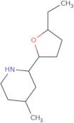 2-(5-Ethyloxolan-2-yl)-4-methylpiperidine