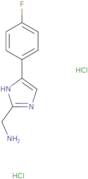 [4-(4-Fluorophenyl)-1H-imidazol-2-yl]methanamine dihydrochloride