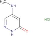 5-(Methylamino)-2,3-dihydropyridazin-3-one hydrochloride