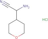 2-Amino-2-(oxan-4-yl)acetonitrile hydrochloride