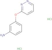 3-(Pyridazin-3-yloxy)aniline dihydrochloride