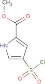 Methyl 4-(chlorosulfonyl)-1H-pyrrole-2-carboxylate