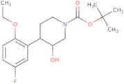 tert-Butyl 4-(2-ethoxy-5-fluorophenyl)-3-hydroxypiperidine-1-carboxylate