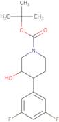 tert-Butyl 4-(3,5-difluorophenyl)-3-hydroxypiperidine-1-carboxylate