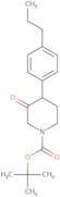 tert-Butyl 3-oxo-4-(4-propylphenyl)piperidine-1-carboxylate