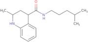 2-Methyl-N-(4-methylpentyl)-1,2,3,4-tetrahydroquinoline-4-carboxamide