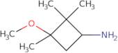 3-Methoxy-2,2,3-trimethylcyclobutan-1-amine