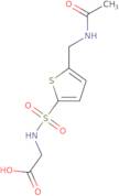 2-[5-(Acetamidomethyl)thiophene-2-sulfonamido]acetic acid