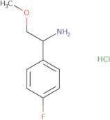 1-(4-Fluorophenyl)-2-methoxyethan-1-amine hydrochloride