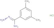 N'-Amino-3,5-dimethylbenzene-1-carboximidamide hydrochloride