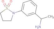 (1S)-1-[3-(1,1-Dioxo-1,2-thiazolidin-2-yl)phenyl]ethanamine