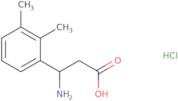 (3R)-3-Amino-3-(2,3-dimethylphenyl)propanoic acid hydrochloride