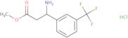 Methyl (3S)-3-amino-3-[3-(trifluoromethyl)phenyl]propanoate hydrochloride