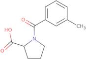 (2R)-1-(3-Methylbenzoyl)pyrrolidine-2-carboxylic acid