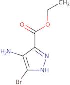 Ethyl 4-amino-3-bromo-1H-pyrazole-5-carboxylate