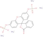 Fluorescein diphosphate tetraammonium salt