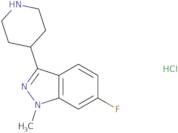 6-Fluoro-1-methyl-3-(4-piperidinyl)-1H-indazole hydrochloride