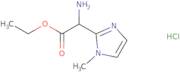 Amino-(1-methyl-1H-imidazol-2-yl)-acetic acid ethyl ester hydrochloride
