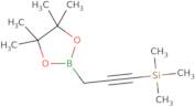 Trimethyl[3-(4,4,5,5-tetramethyl-1,3,2-dioxaborolan-2-yl)prop-1-yn-1-yl]silane