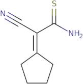 2-Cyano-2-cyclopentylideneethanethioamide