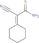2-Cyano-2-cyclohexylideneethanethioamide