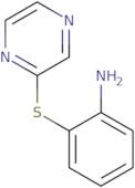 2-(2-Pyrazinylsulfanyl)aniline