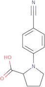 1-(4-Cyanophenyl)pyrrolidine-2-carboxylic acid