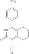 1-(4-Methylphenyl)-3-sulfanyl-5,6,7,8-tetrahydroisoquinoline-4-carbonitrile