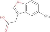 2-(5-Methyl-1-benzofuran-3-yl)acetic acid