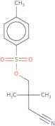 3,3-Dimethyl-4-[(4-methylbenzenesulfonyl)oxy]butanenitrile