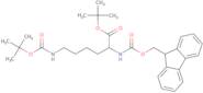 (S)-tert-Butyl 2-((((9H-fluoren-9-yl)methoxy)carbonyl)amino)-6-((tert-butoxycarbonyl)amino)hexanoa…