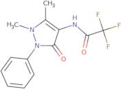N-(2,3-Dimethyl-5-oxo-1-phenyl-2,5-dihydro-1H-pyrazol-4-yl)-2,2,2-trifluoroacetamide