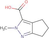 2-Methyl-5,6-dihydro-4H-cyclopenta[C]pyrazole-3-carboxylic acid