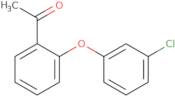 1-[2-(3-Chlorophenoxy)phenyl]ethan-1-one