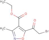 Ethyl 5-(2-bromoacetyl)-3-methylisoxazole-4-carboxylate