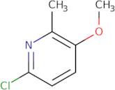 6-Chloro-3-methoxy-2-methylpyridine