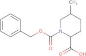 1-[(benzyloxy)carbonyl]-5-methylpiperidine-2-carboxylic acid