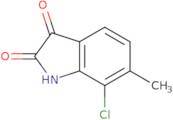 7-Chloro-6-methylindoline-2,3-dione