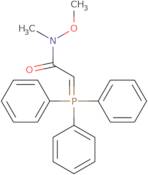 N-Methoxy-N-methyl-2-(triphenylphosphoranylidene)-acetamide