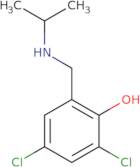 2,4-Dichloro-6-{[(propan-2-yl)amino]methyl}phenol