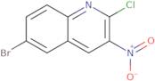 6-Bromo-2-chloro-3-nitroquinoline