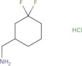 (3,3-difluorocyclohexyl)methanamine;hydrochloride