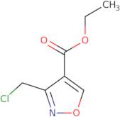 Ethyl 3-(chloromethyl)-1,2-oxazole-4-carboxylate