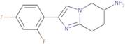 2-(2,4-Difluorophenyl)-5H,6H,7H,8H-imidazo[1,2-a]pyridin-6-amine