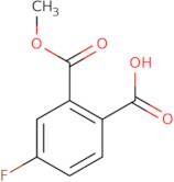 4-Fluoro-2-(methoxycarbonyl)benzoic acid